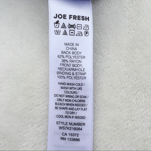 *NWOT* Joe Fresh Floral Detail Spaghetti Strap - Picture 4 of 4